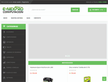 Tablet Screenshot of enexpro.com.ar